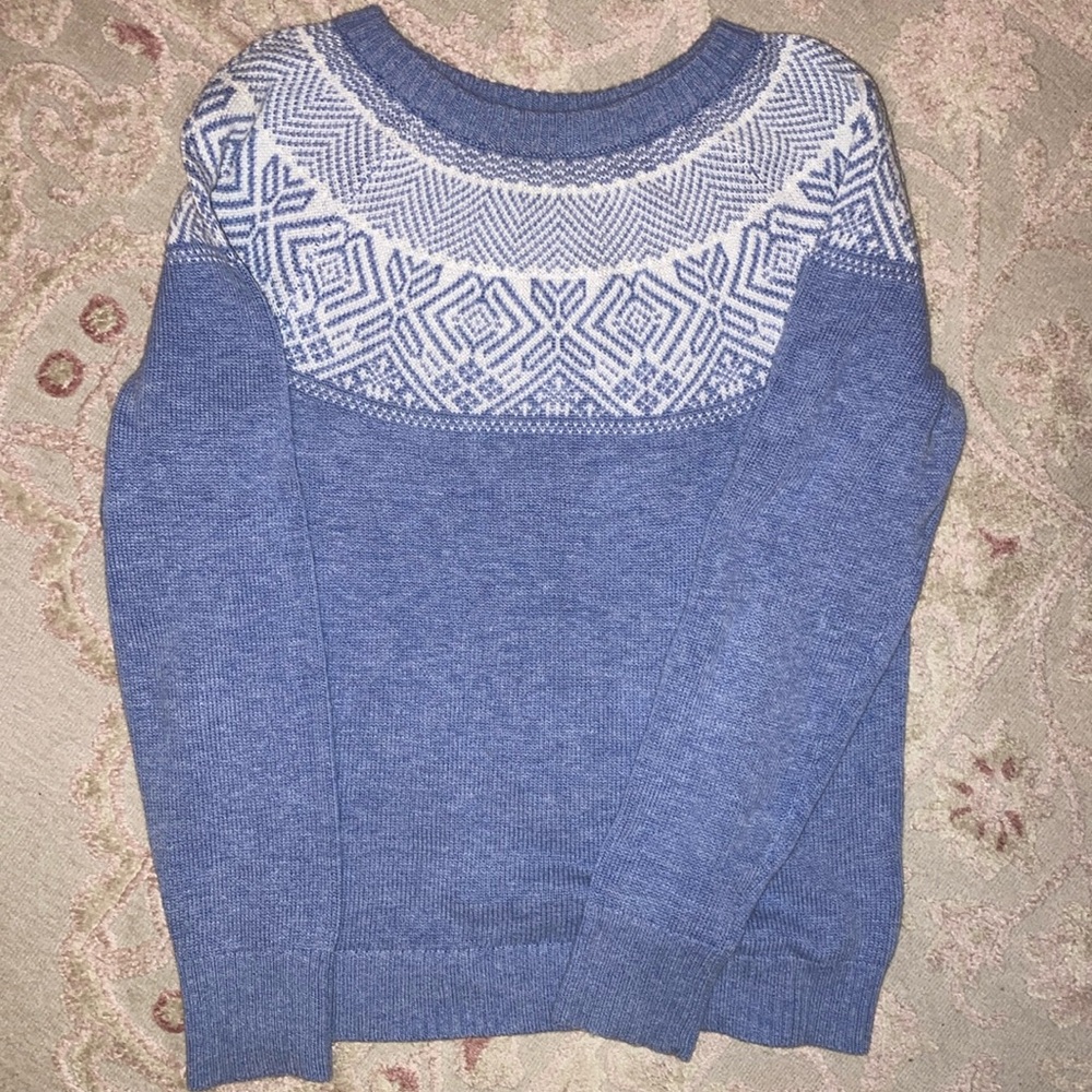 Croft & Barrow fair isle sweater